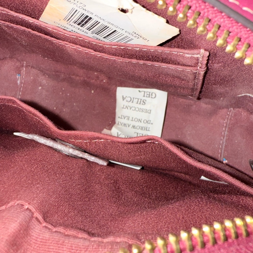 Coach Cherry Print Pink Crossbody Bag - Picture 6 of 6